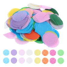 60Packs Colorful Paper Confetti Circles for Party and Bridal Shower