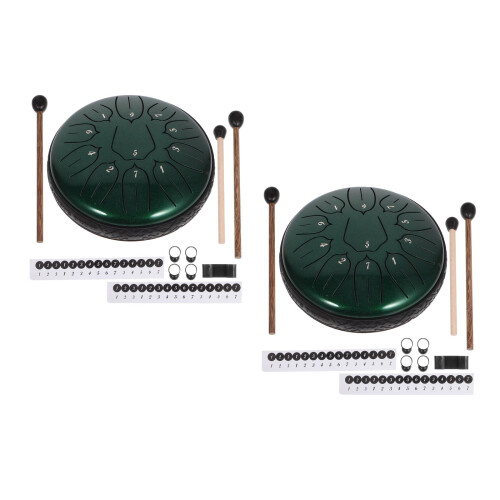 2Ensembles Tambour Langue Acier Chic Instrument 2