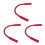 3Pièces Corde Exercice Rouge Enfant Sensory Training Polyvalente 9