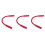3Pièces Corde Exercice Rouge Enfant Sensory Training Polyvalente 8