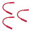 3Pièces Corde Exercice Rouge Enfant Sensory Training Polyvalente 10