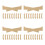 40Pièces Bandes Lifting PVC Couleur Usage Décoration 10
