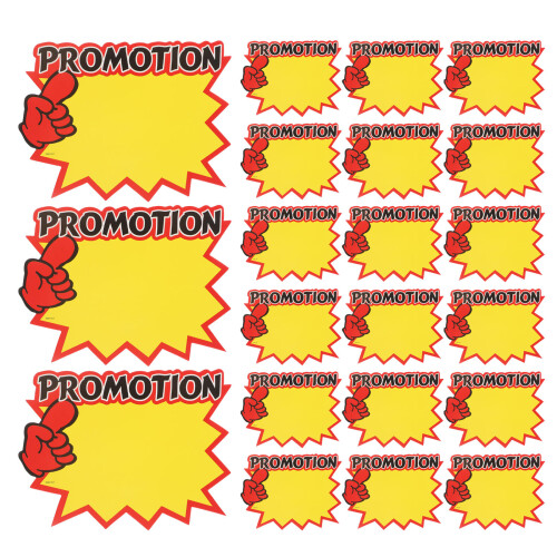 200Pièces Étiquettes Prix De Papier 230G Pour Commerce 1