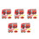 5Ensembles Accessoires Camion Pompier Papier Rouge Décor Suspendu 9