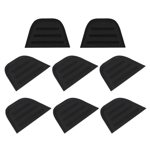 24Pièces Protecteurs D'angles PVC Noir Antidérapant 1