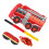 5Ensembles Accessoires Camion Pompier Papier Rouge Décor Suspendu 2