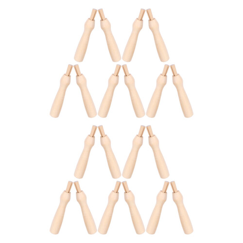 60Pcs Wood Handle Needle Felting Tools Comfortable Grip for DIY Crafts 2