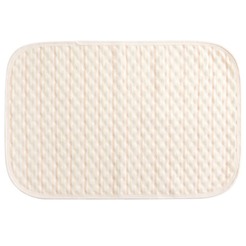 Absorbant Bébé Réutilisable Beige En Coton Naturel Tpu