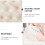 Absorbant Bébé Réutilisable Beige En Coton Naturel Tpu 6
