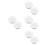 8Pièces Capuchons De Fixation Plastique Blancs Pour Enfants 5