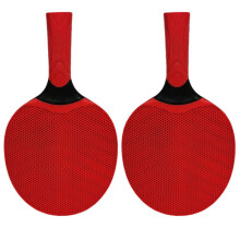 Sports Goods Silicone Multi-Color Table Tennis Rackets Suitable for Beginners in Training and Competition Red