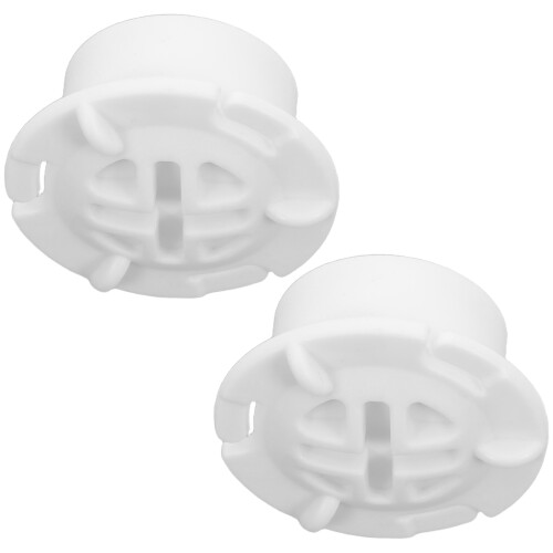 8Pièces Capuchons De Fixation Plastique Blancs Pour Enfants 2