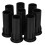 24Pcs Durable Plastic Bass Reflex Ports Black for Speaker Boxes 10