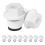 50Pcs Hot Water Sack Replacement Caps PP Material for Winter Warmth 2