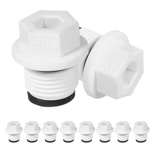 50Pcs Hot Water Sack Replacement Caps PP Material for Winter Warmth 1