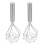 4Pcs Silver Metal Potato Masher Tool Multifunctional Kitchen Presser 1