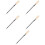5Pcs Silver Soil Sampler Tool with Wooden Grip for Wheat and Corn 8