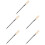 5Pcs Silver Soil Sampler Tool with Wooden Grip for Wheat and Corn 7