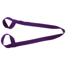 4Pcs Purple Multi-Function Cotton Yoga Mat Sling Strap for Easy Carry