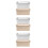 6Pcs Rectangular Tin Boxes with Lids Multi Color Candy Storage 9