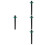 4Pcs Black Alloy Flat Handcrafted Masonry Tools for Concrete 7