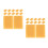 24Pcs High-Performance Yellow Rubber Adhesive Remover for Artists 7