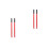 4Pcs Car Jack Accessory Red Metal Hydraulic Handle for Easy Operation 8
