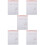 5Pcs Convenient to Do List Pad Paper Multi-Use Notepads 9