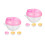 8Pcs on The Go Formula Dispenser Compact Milk Powder Case 8