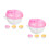 8Pcs on The Go Formula Dispenser Compact Milk Powder Case 7