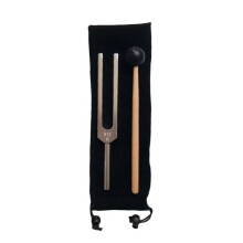 512 Hz Stimmgabel-Set für Klangheilung und Meditation, Aluminiumlegierung mit Samtbeutel, Hammer, Ideal für Musiktherapie