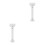 2Pcs Durable Aluminum Security Camera Bracket for Outdoor Trees 9