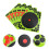 100St Fluorescerende Schietstickers Zelfklevend Multi Kleur 9