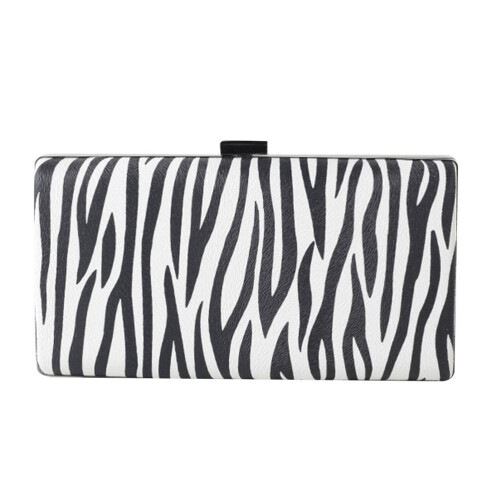 2Pcs Elegant Stripe Evening Bag Portable Party Purse 1
