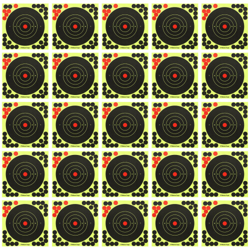 100St Fluorescerende Schietstickers Zelfklevend Multi Kleur 1