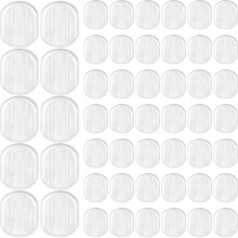 160St Zachte Transparante Clip on Oorbel Pads Voor Comfortabele Draag