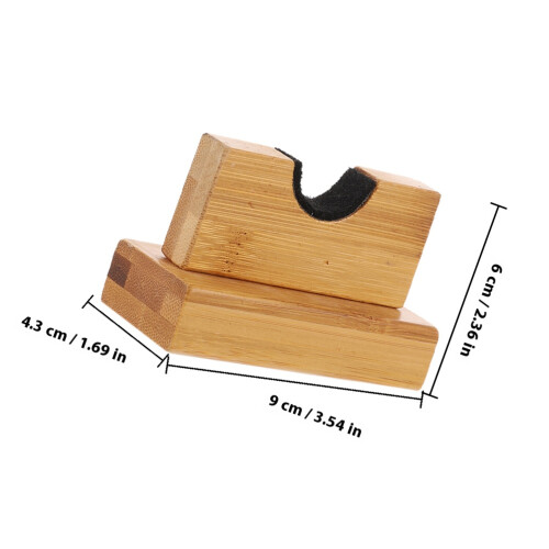 2 Pairs Honkbalbat Houders Displayrek Mini Stand Kleding 1