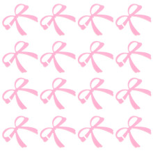80St Roze Acrylic Bowknoop Glasmarkeerders Voor Cocktail En Wijn
