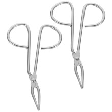 4St Roestvrijstalen Tweezers Handvat Voor Wenkbrauw En