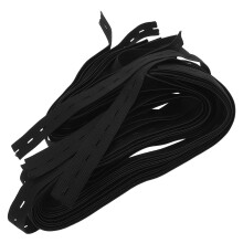 40St Zwarte Elastische Band Voor Moxibustiebox, Verstelbaar, Polyester