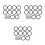 30Sets Impact Socket Retainer Rubber Ringen En Pin Diverse Kleuren 7