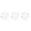 3St Metalen Dames Tailleketting Met Design 10