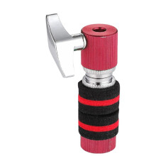 Support D'Embrayage de Cymbale Charleston pour Batterie Jazz, Accessoires de Percussion, Métal Antirouille, Rouge.