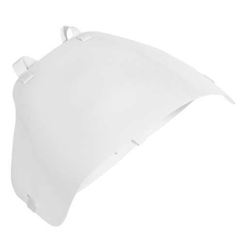 Verstelbaar Wit PVC Borstbeschermer Voor Schermuitrusting