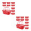20St Multifunctionele Plastic Fruitmand Met Ventilatie En Handvat 7