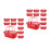 20St Multifunctionele Plastic Fruitmand Met Ventilatie En Handvat 10