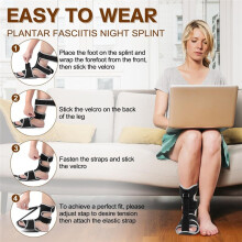 Plantar Fasciitis Nachtspalk voor Verlichting van Plantar Fasciitis, Plantar Fasciitis Brace voor Genezing van Achillespeesontsteking