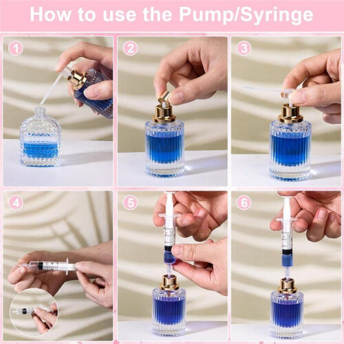 50 Pcs Perfume Refill Tool Kit Plastic Perfume Dispenser Transfer Kit for Liquid Small Bottle 1