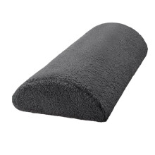 Recliner Foot Pillow Cushion High Resilience Memory Foam Bolster Sleeping Rest Multipurpose Half Roll Leg Pillow Gray