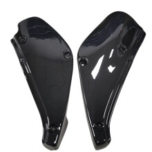Black Left+Right Motorcycle Motor Side Panels Plates Covers for XR80R XR100 1988-2000 Maier Side Panel